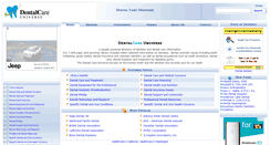 Desktop Screenshot of dentalcareuniverse.com